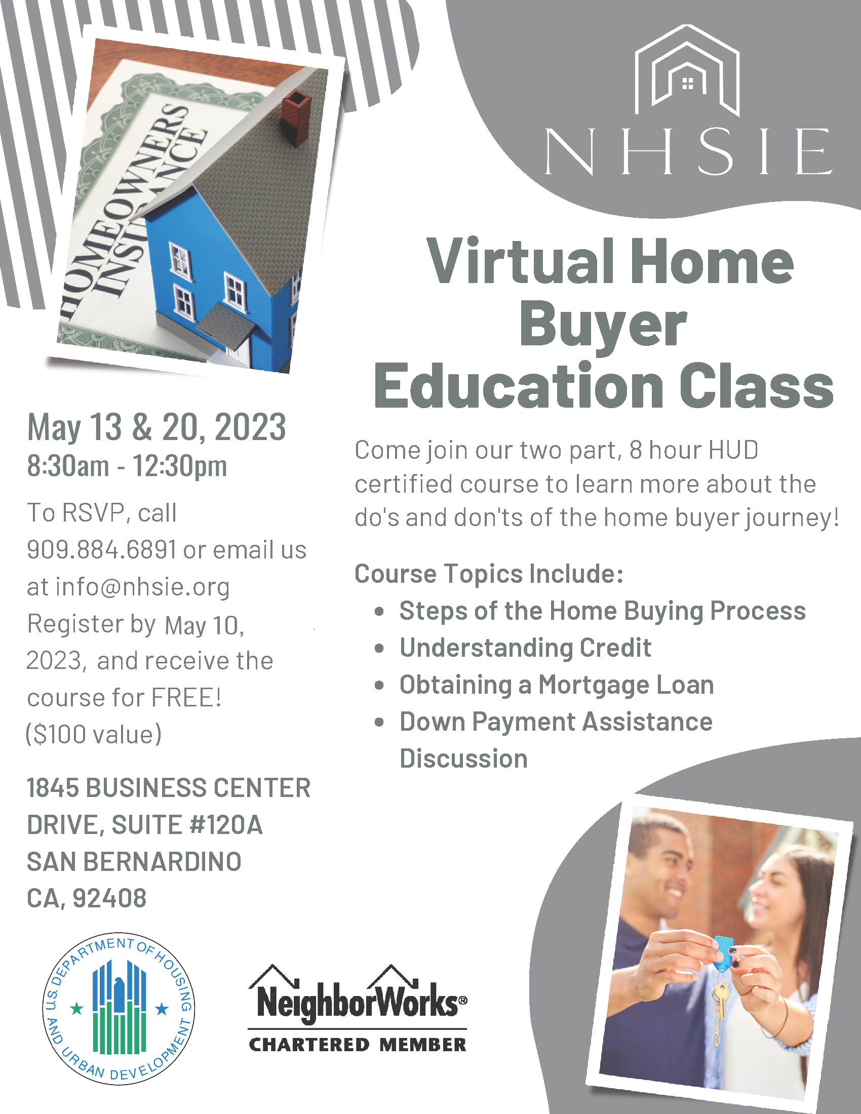Virtual Home Buyer Education Class (Pt. 1) NHSIE
